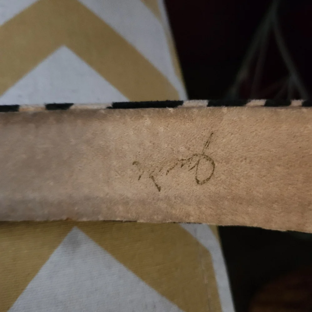 Vintage brass elephant belt and buckle - Picture 7 of 8